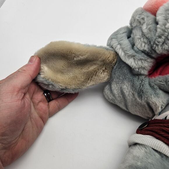 Vintage Wrinkles Puppet Dog Ganz Bros Stuffed Animal 19" Original Tag Korea - Picture 6 of 14